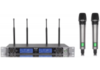 真分集雙發(fā)射無線話筒KM-998