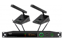 真分集U段紅外對(duì)頻無線會(huì)議一拖二KM-9320