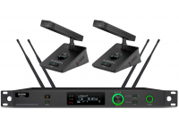 無(wú)線編組視頻跟蹤真分集一拖二麥克風(fēng)KM-6612