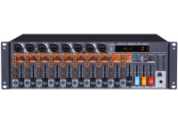 專業(yè)機(jī)架式12路調(diào)音臺KM-10E